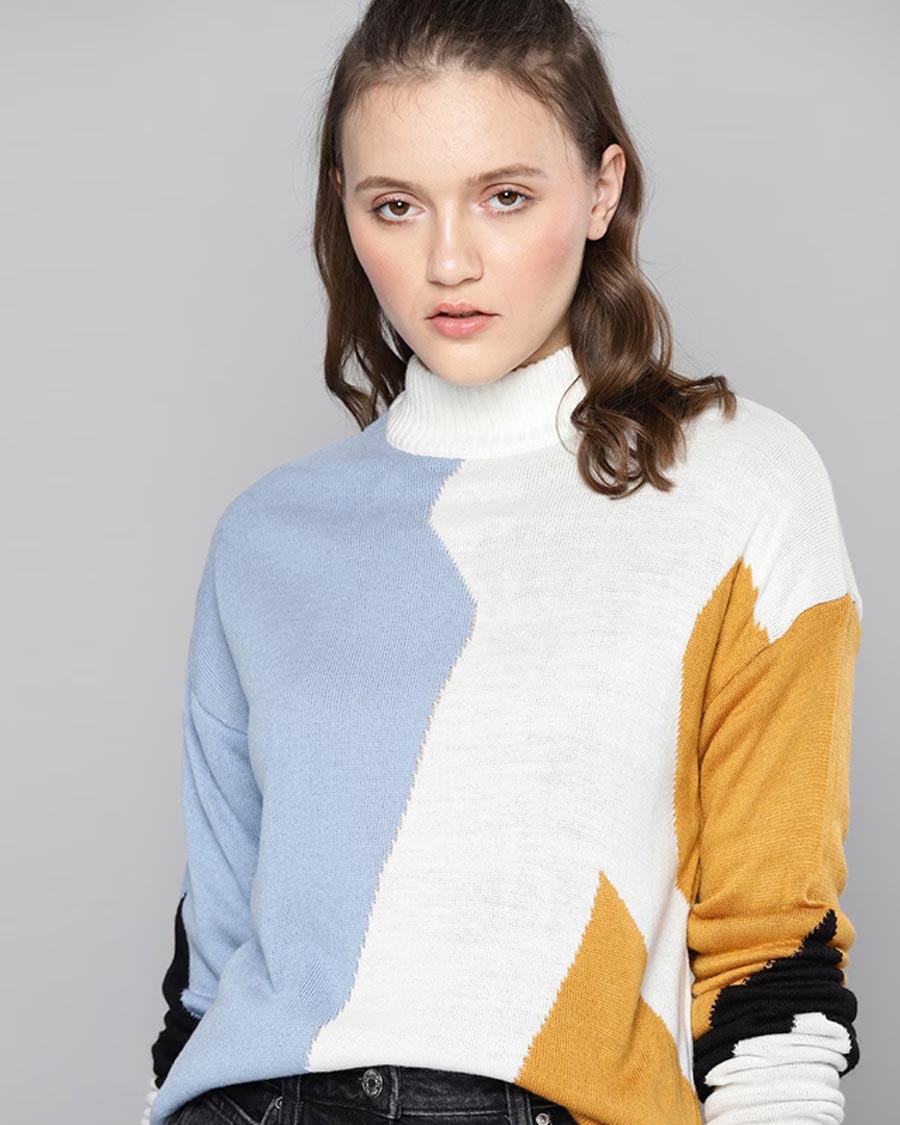 Double shade high neck