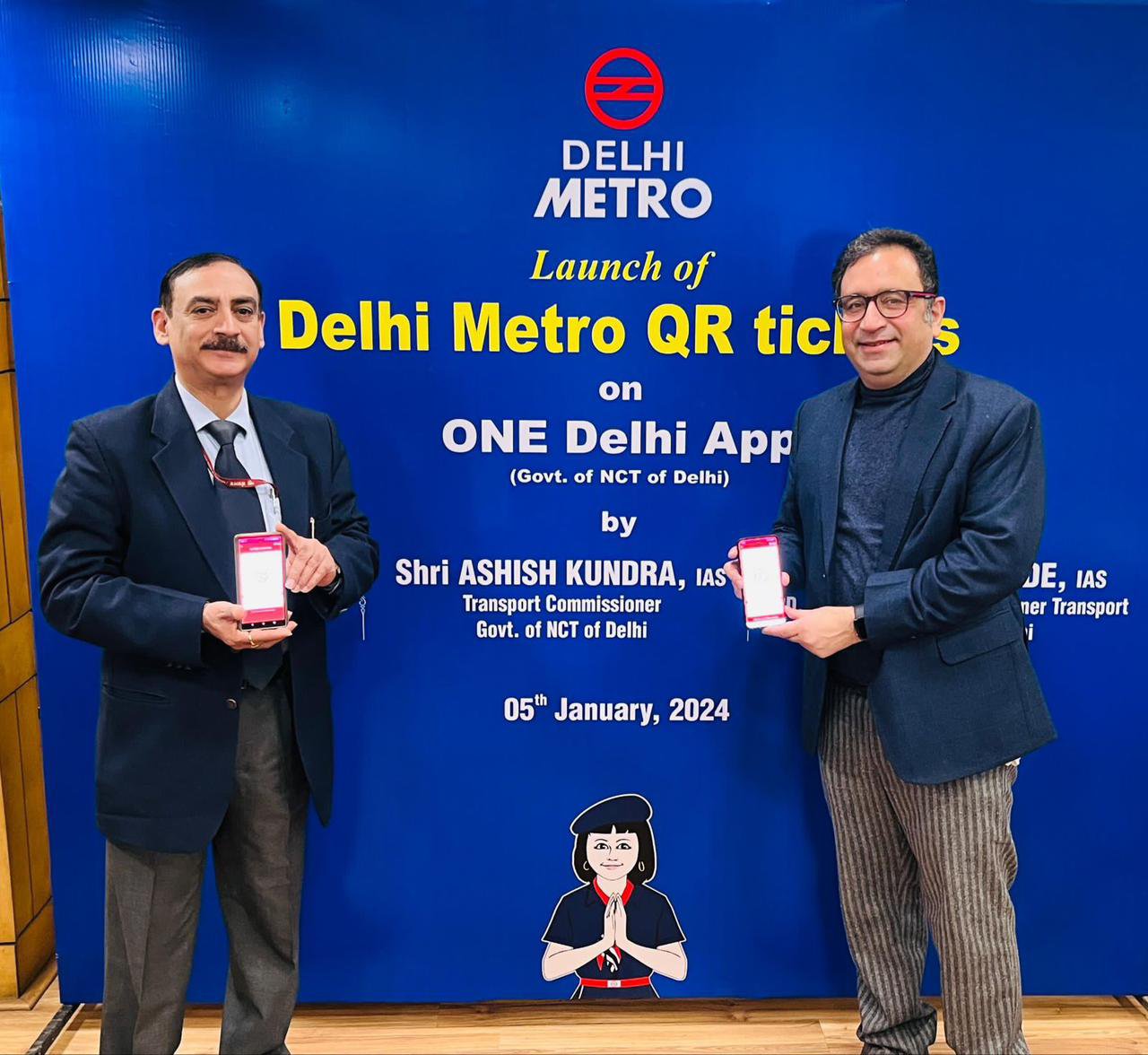 How to purchase QR ticket in Delhi Metro ()