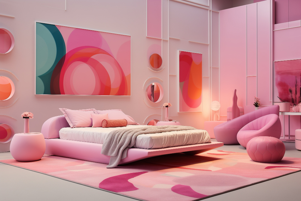 Pink Bedroom