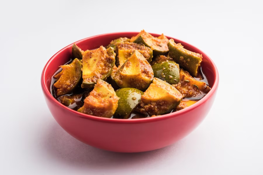 Singhara achar making tips