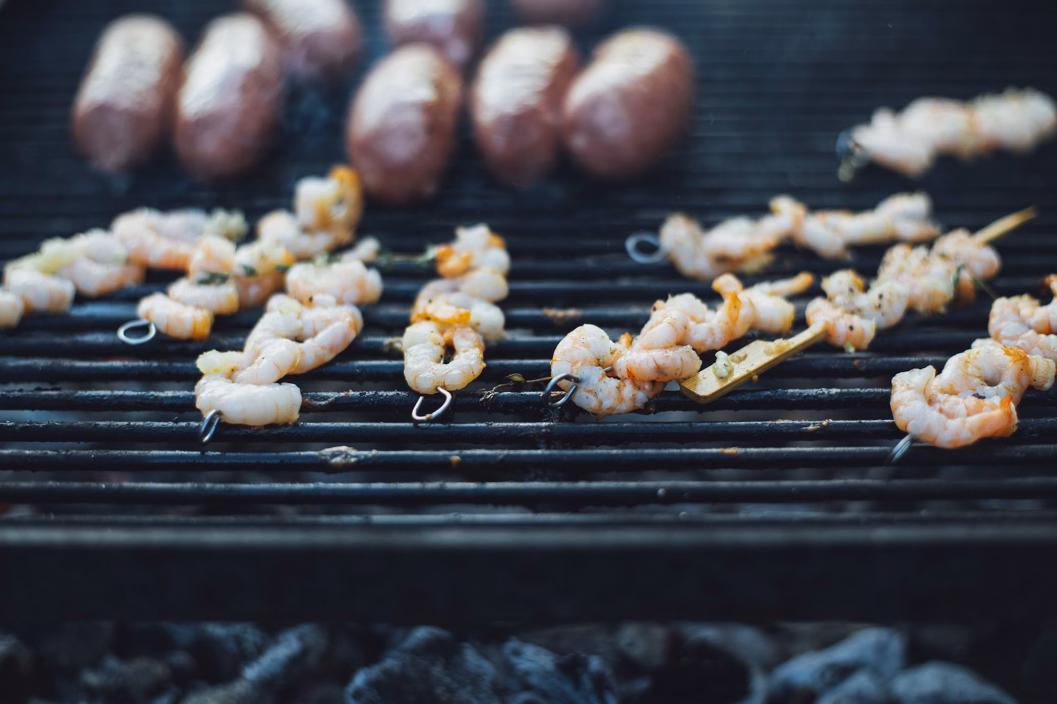 grilling Grilled Shrimps