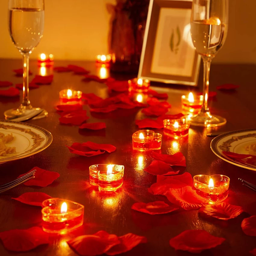 home decor rose fragrance pack of  red heart shaped scented original imagfppffheg