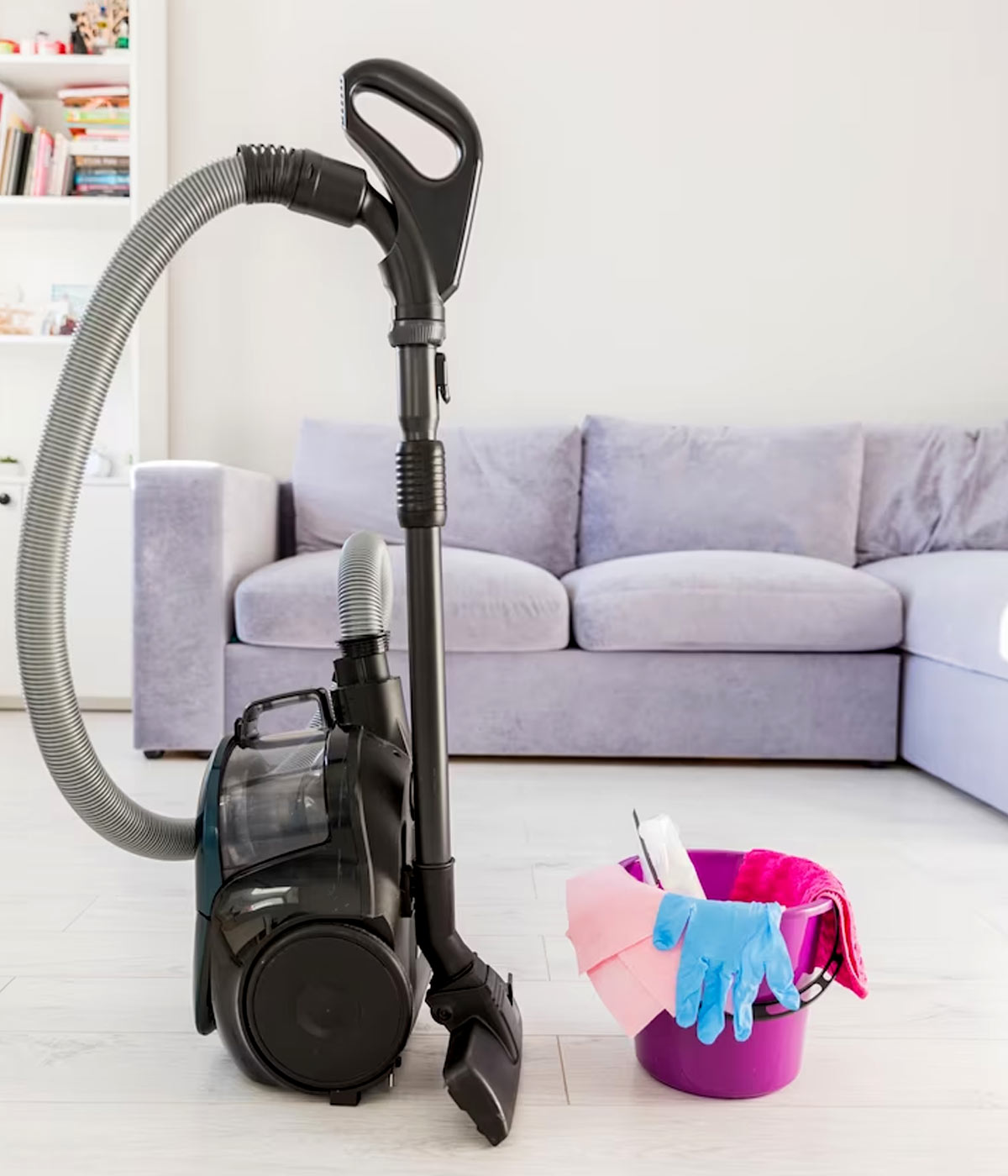 how do you clean a smelly vacuum cleaner