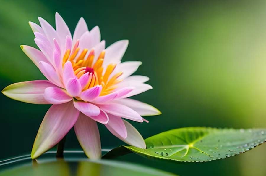 lotus flower goddess lakshmi