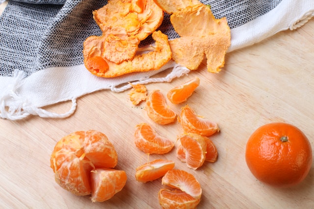 Orange peel for the bedroom