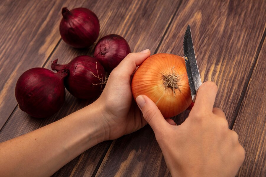 quick onion cutting tips