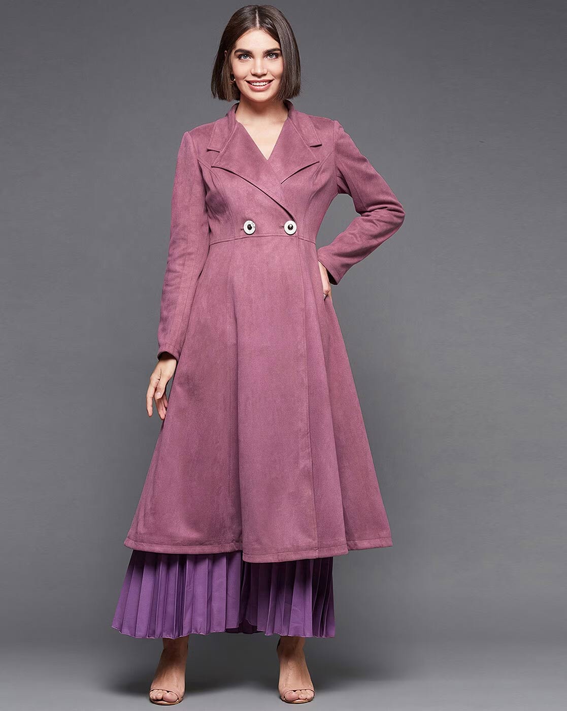velvet kurti styling