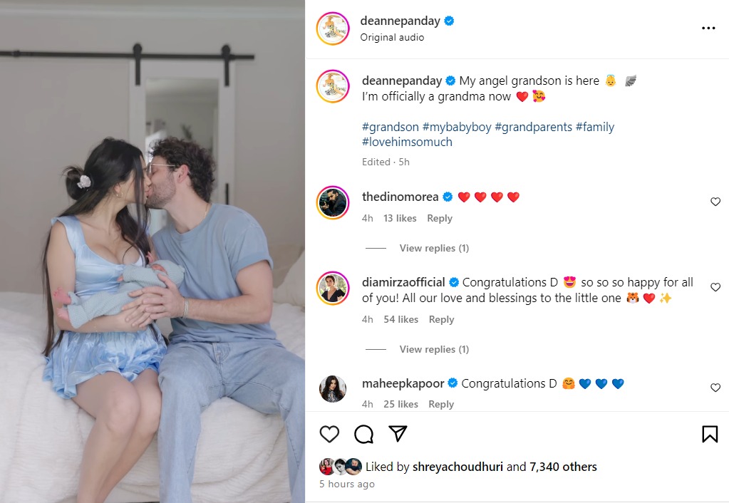 Alanna Panday And Ivor McCray Welcome Baby Boy