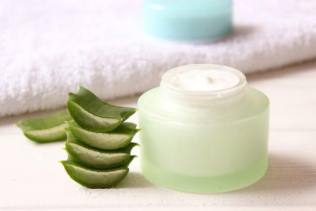 Aloe vera face pack for glowing skin care