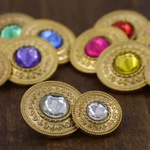 Colourful buttons