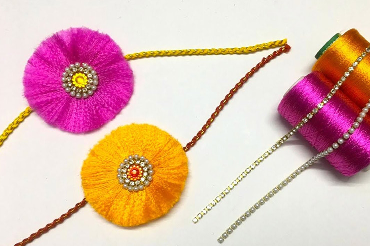 Ghar Par rakhi kaise banayein