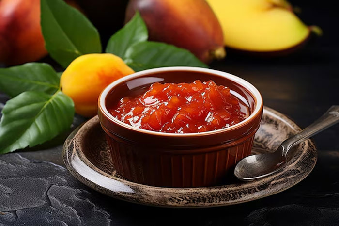 Green Mango and Tomato Chutney Recipe