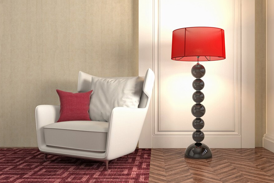 Medium Height Standing Lamp