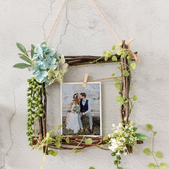 Picture Frame With Tree Branches