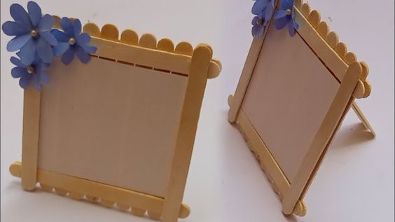Popsicle sticks Picture Frame