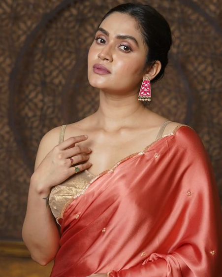 Sleeveless Satin Blouse