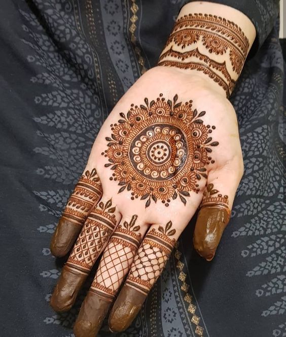 arabic mehndi designs sawan mandala