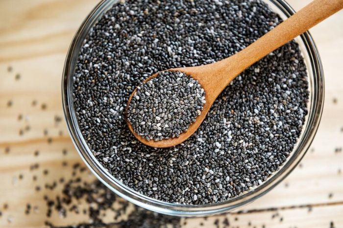 chia seed inside