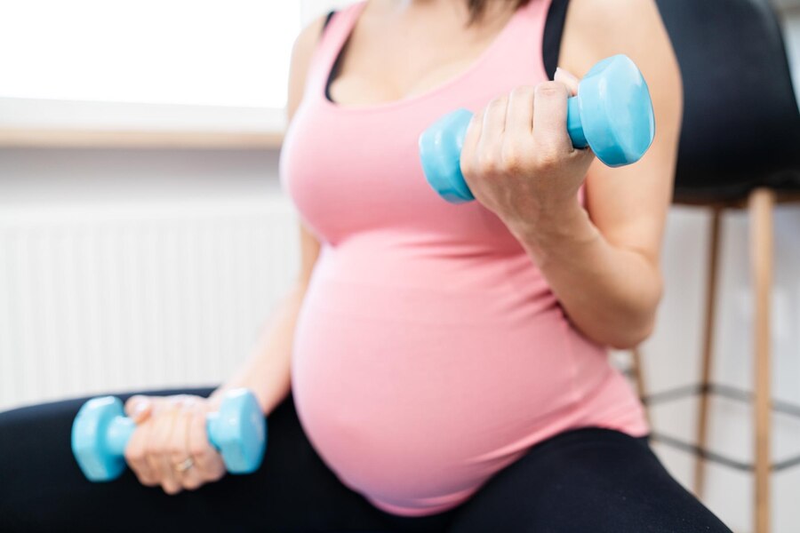dumbell in pregnancy