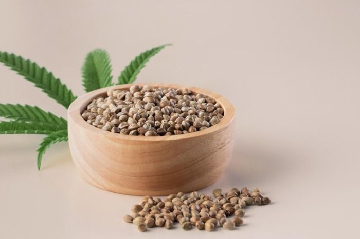 hemp seed inside