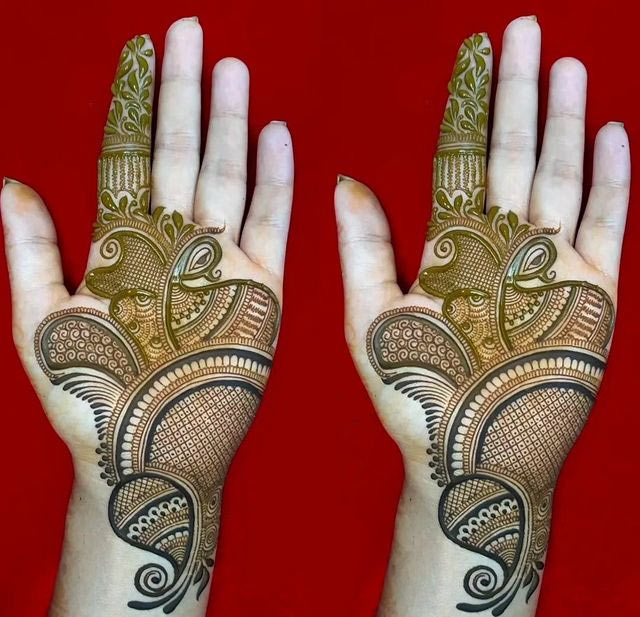 henna designs for sawan