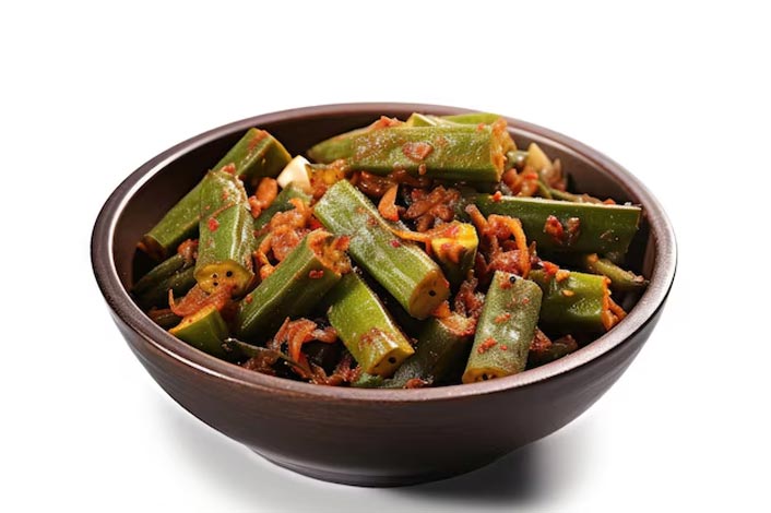 how to wash lady finger