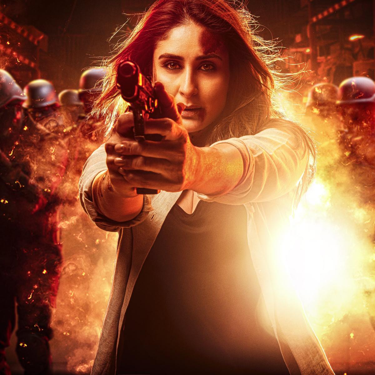 kareena action scene in singham again