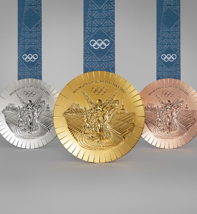 paris all three olympic medals