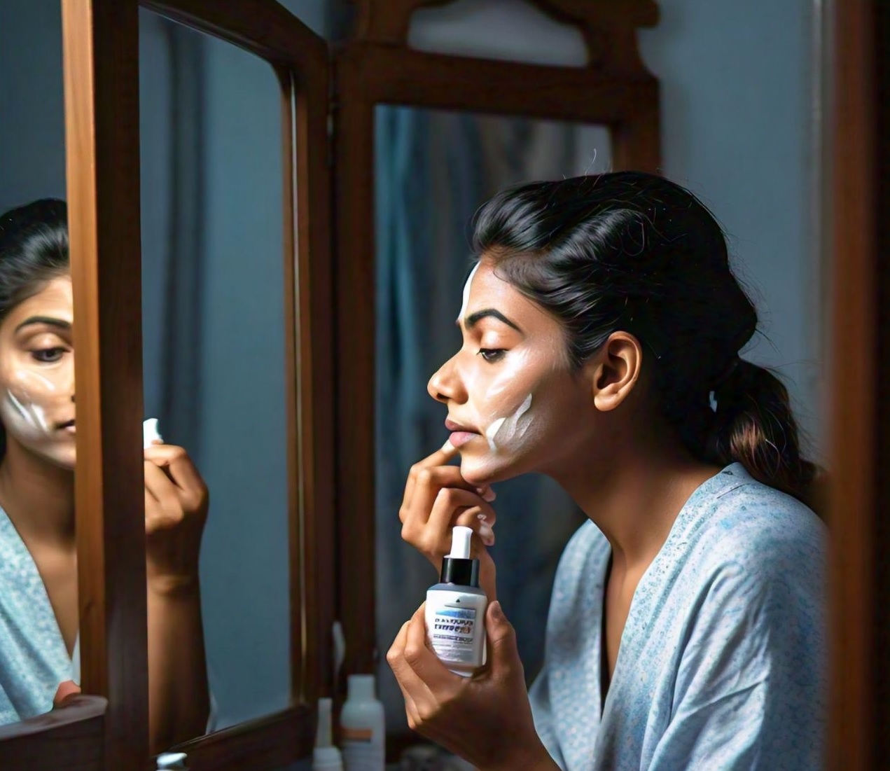 sunscreen apply on skin care