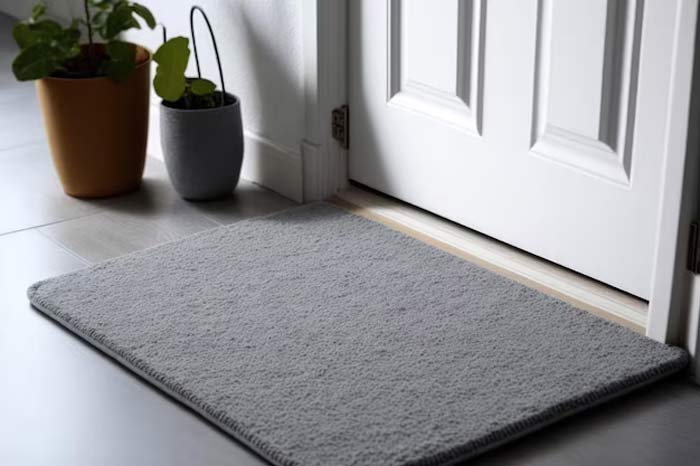 why floor mats smell