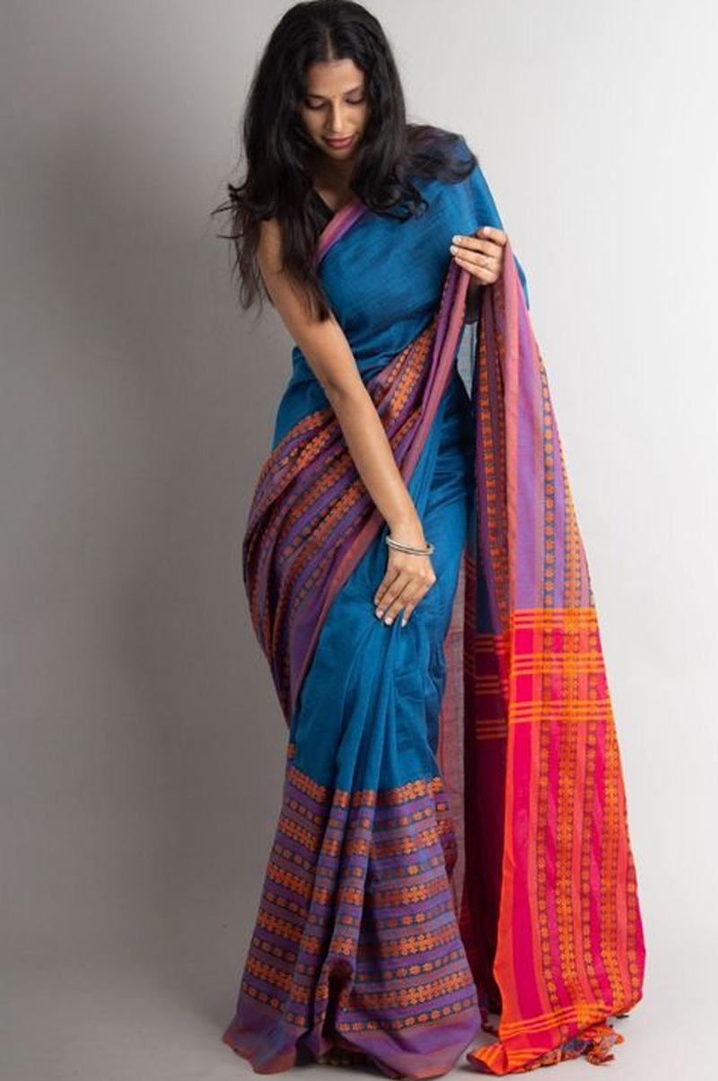 Bengal Handloom Cotton Saree Design