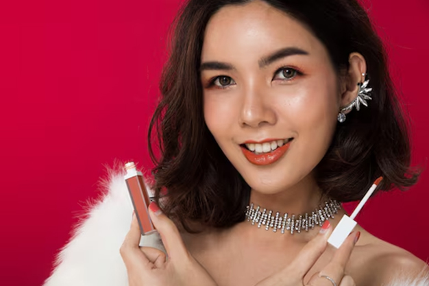 Brown colour lipstick