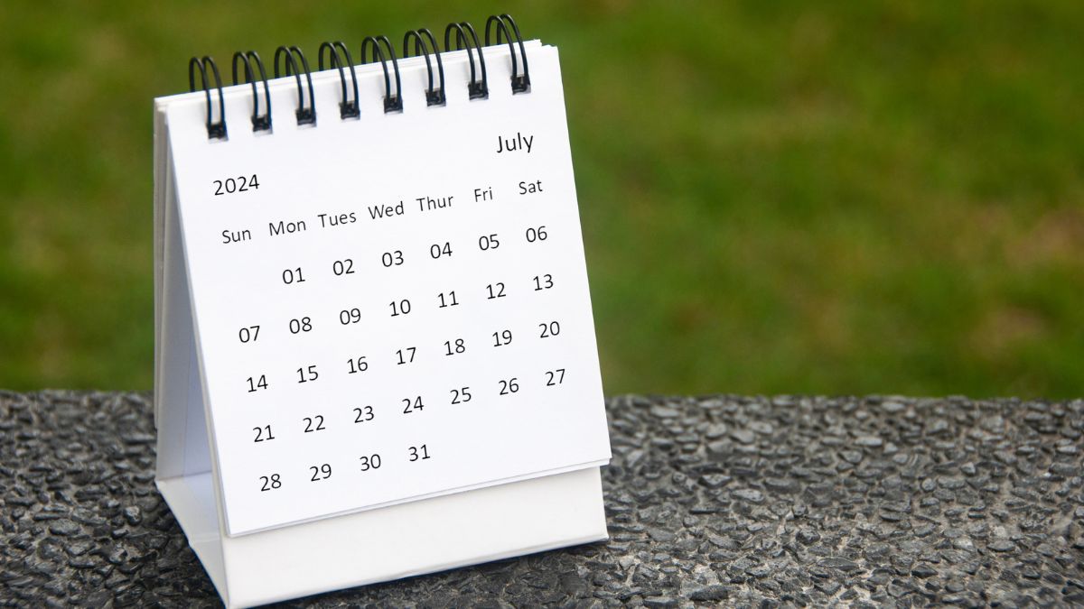 July  Full List Of National And International Events