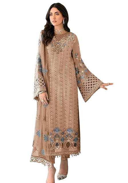 Sequence work suit salwar