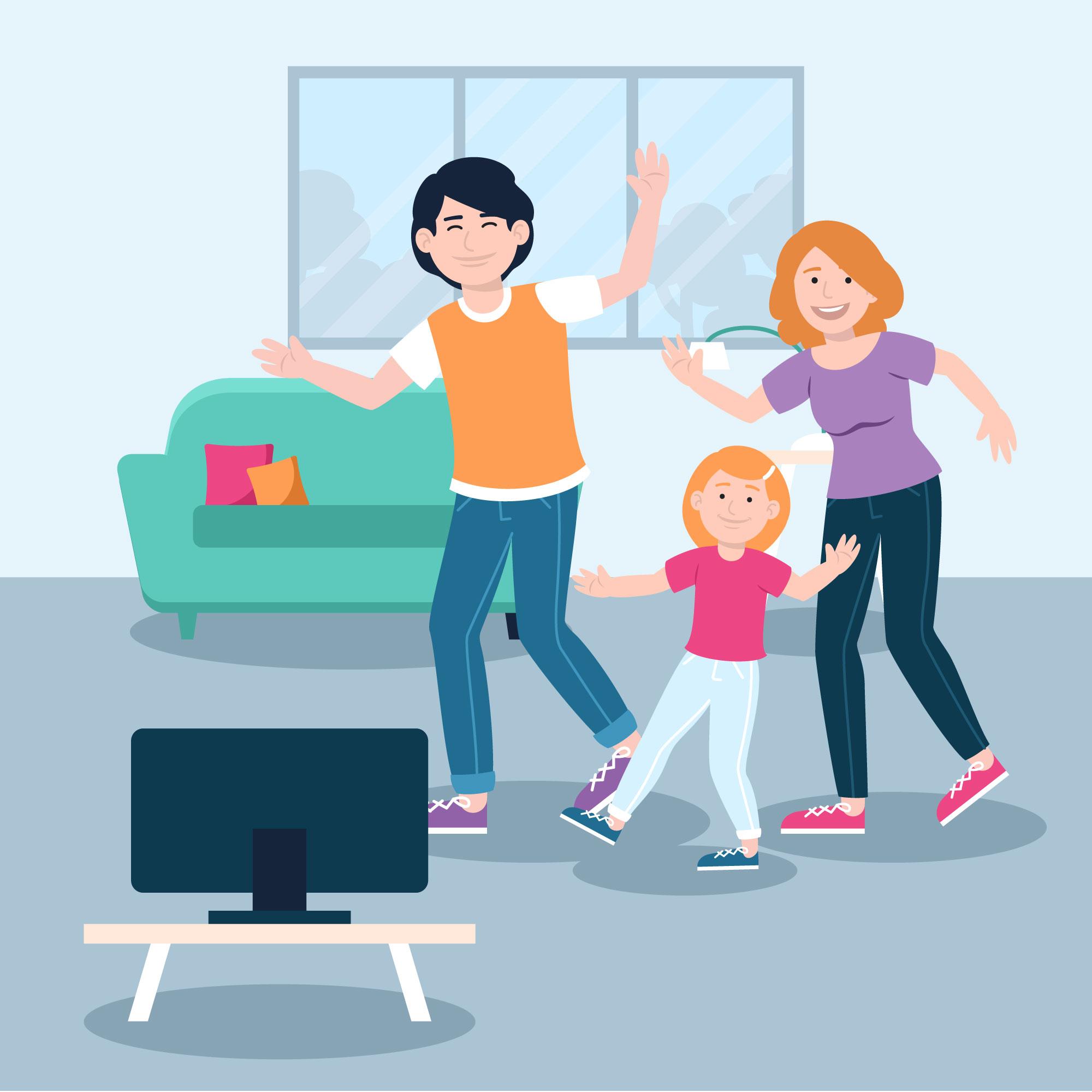 Walk While Watching Television