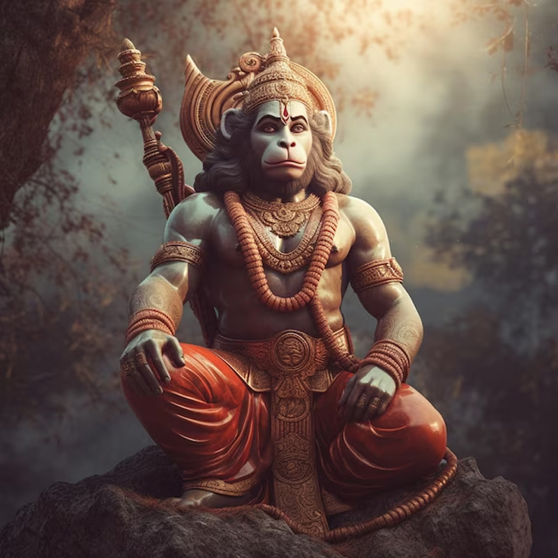 Who gave Hanuman immortality