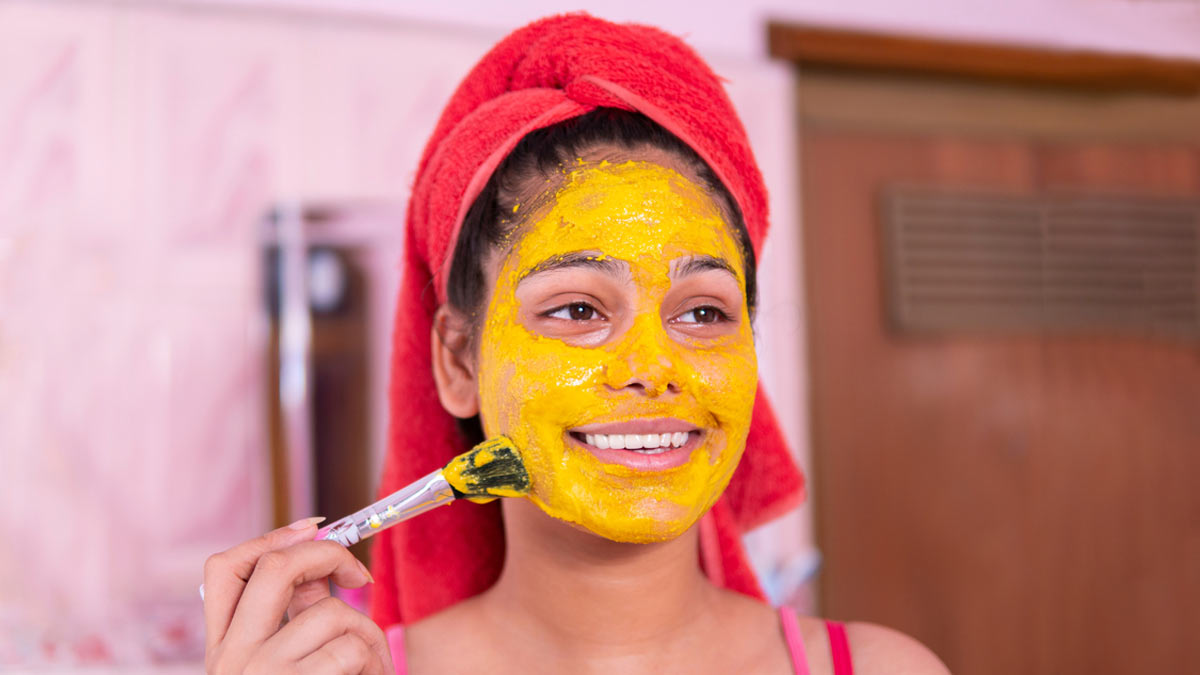 besan on face as facial