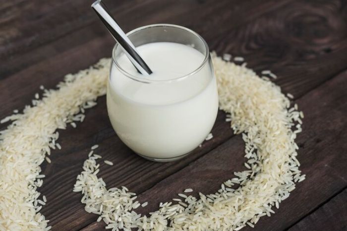 cooked rice water new inside