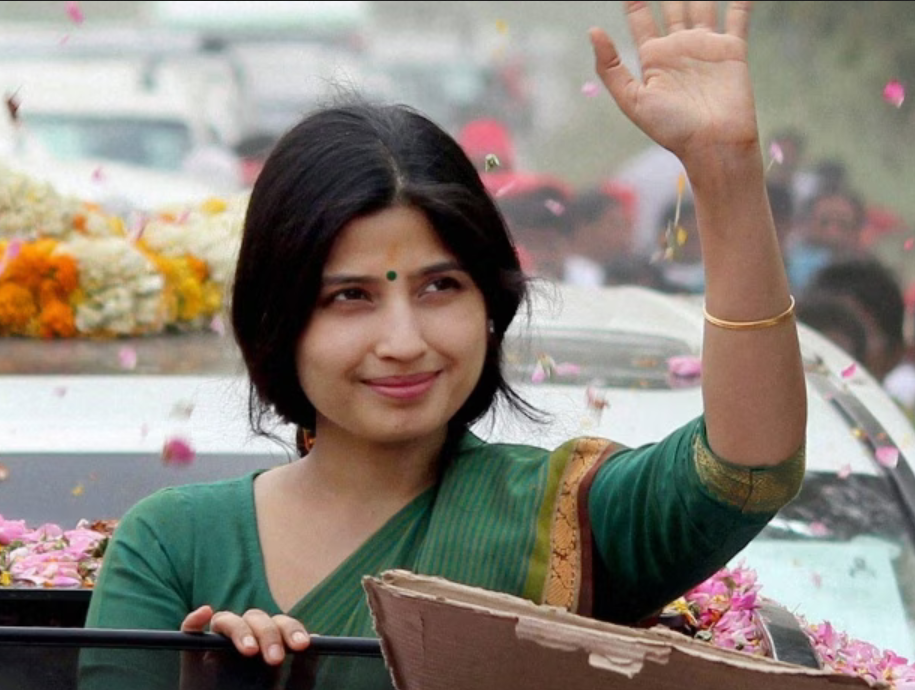 dimple yadav won