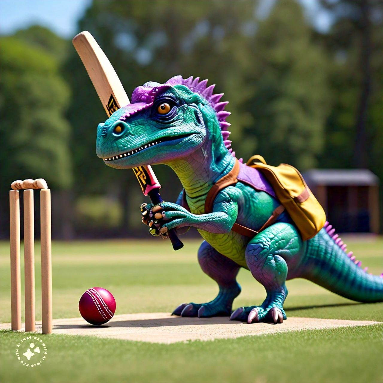 dinosour cricket
