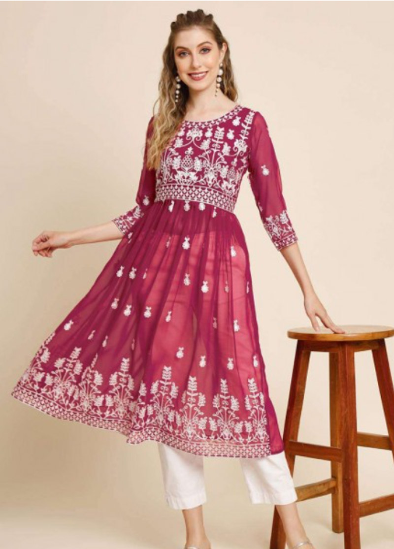 frock kurti for skin care