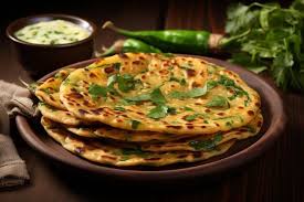 metho aloo paratha