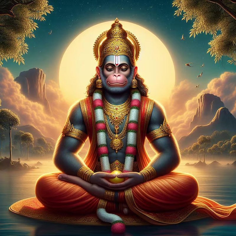 who gave the boon of immortality to lord hanuman