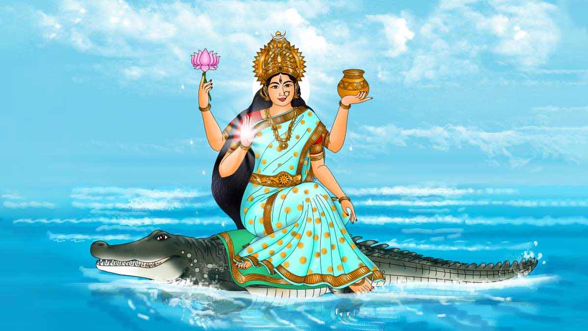 who is the father and husband of goddess ganga