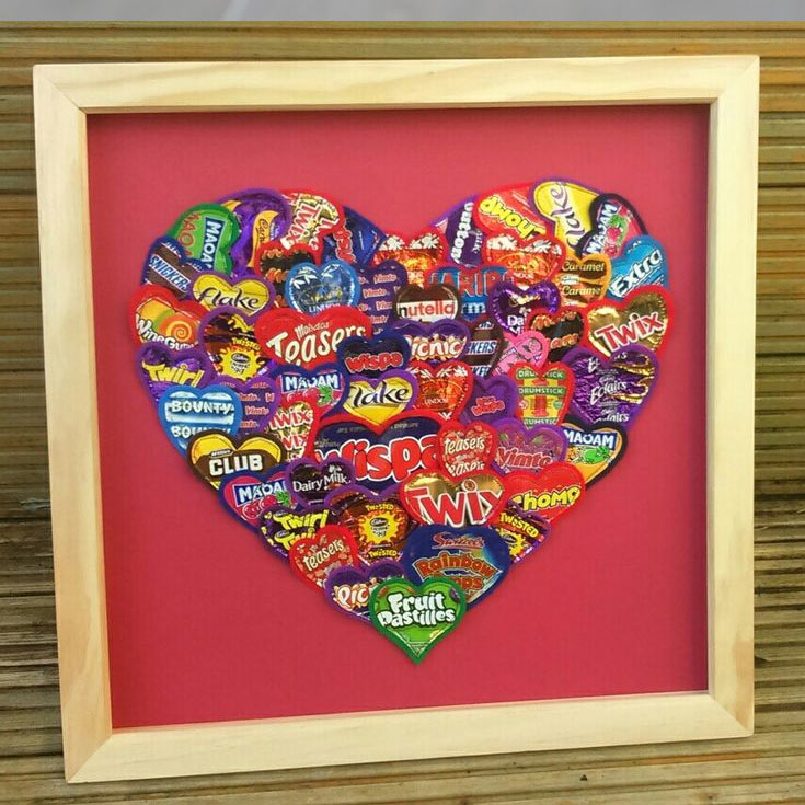 Easy hack to reuse chocolate wrappers for decoration