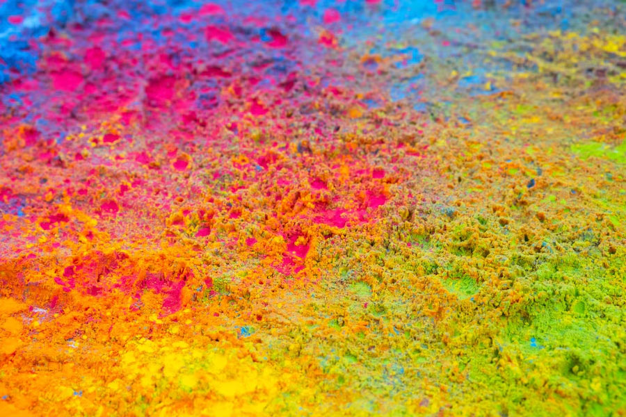 Holi stains cleaning tips from floor