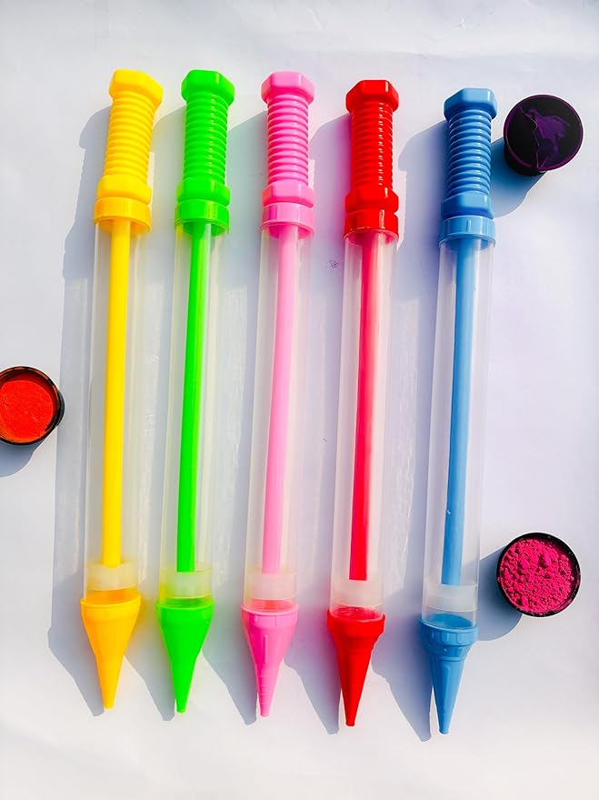 Home make pichkari for children