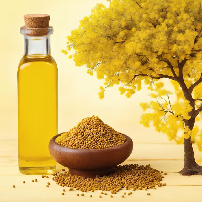 Mustard oil for hair care