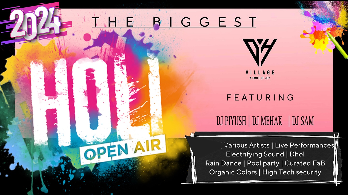 Rohini Holi Bash Party