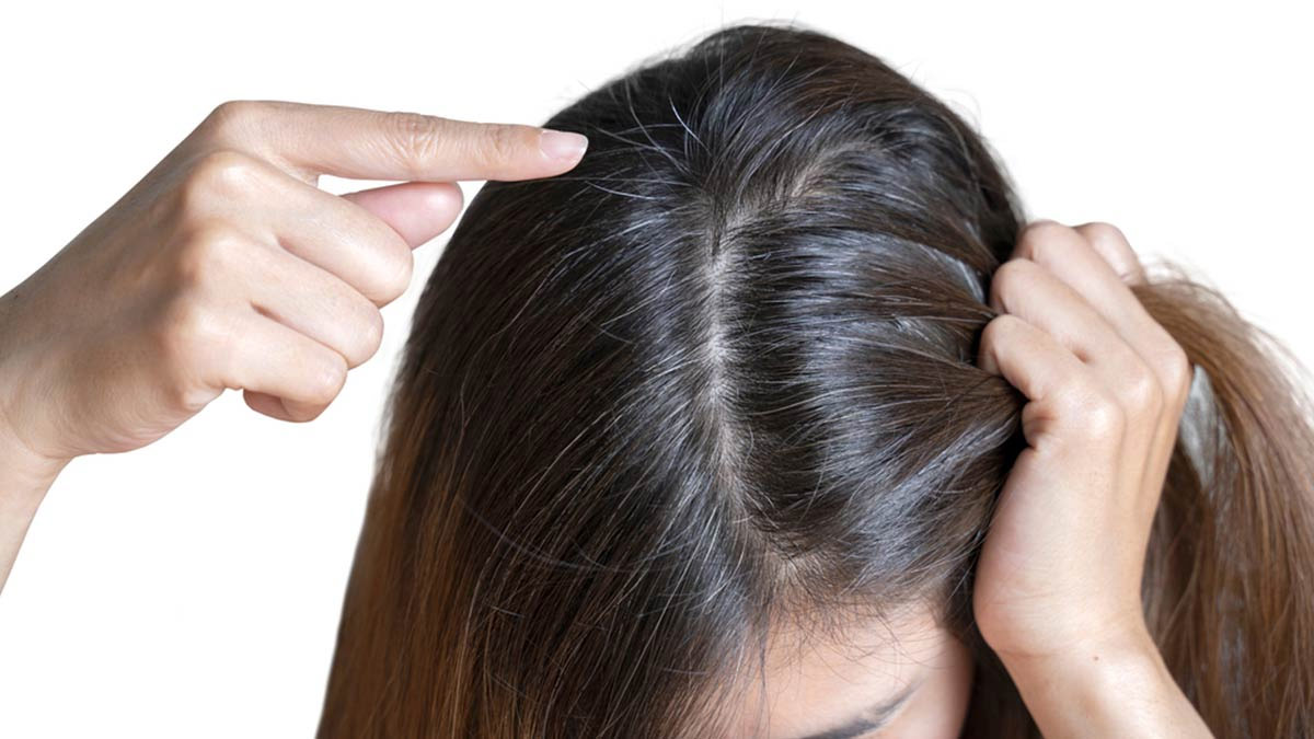 White hair for women